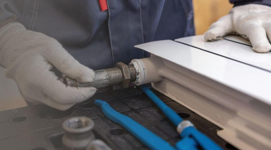 Professional water heater repair services in Bronson, KS